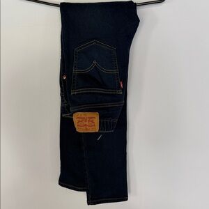 Levi's Navy Blue Kids Jeans with Red Tab